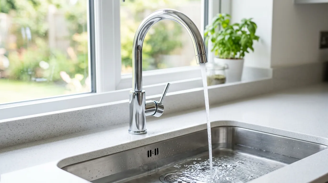 Local Plumbing Master Pros same day plumber fixing a faucet in Augusta, MO